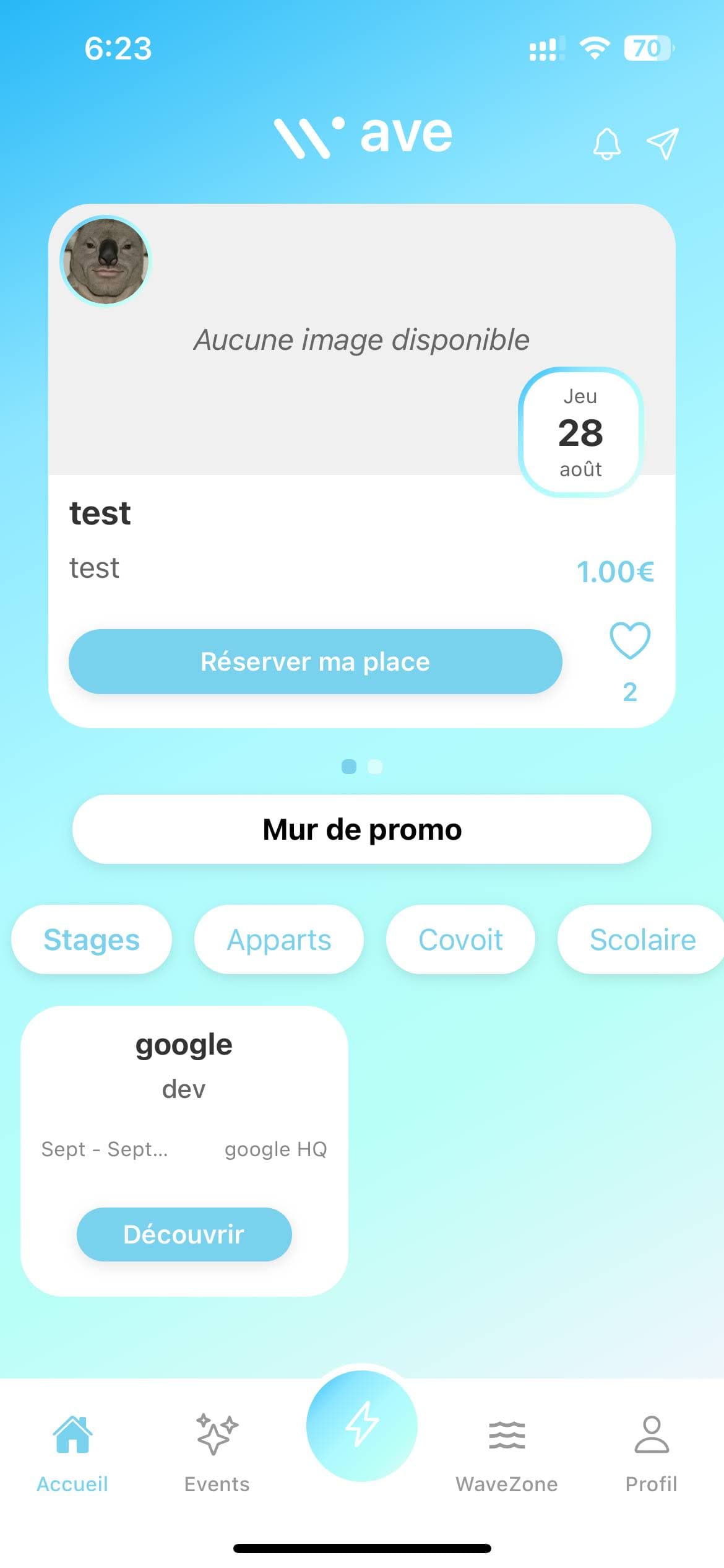 Student Life Mobile Application screenshot 3